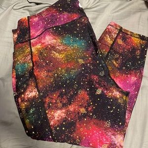 Torrid crop active galaxy leggings